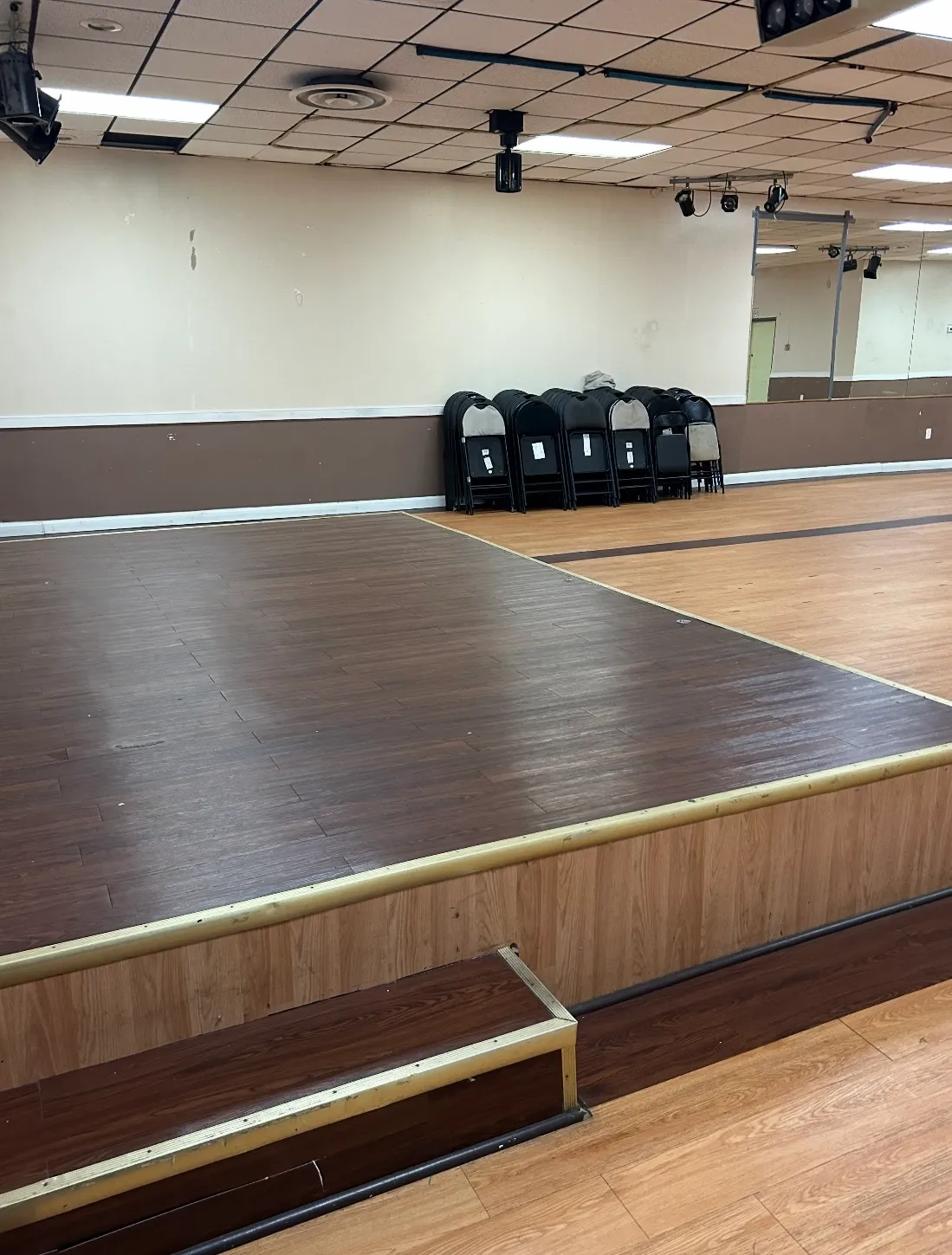 Photo of party hall podium